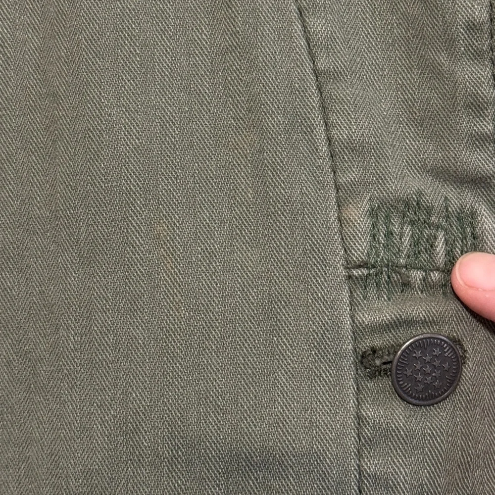 Free People We The Free Forever Free Tiered Jacket size xs army green